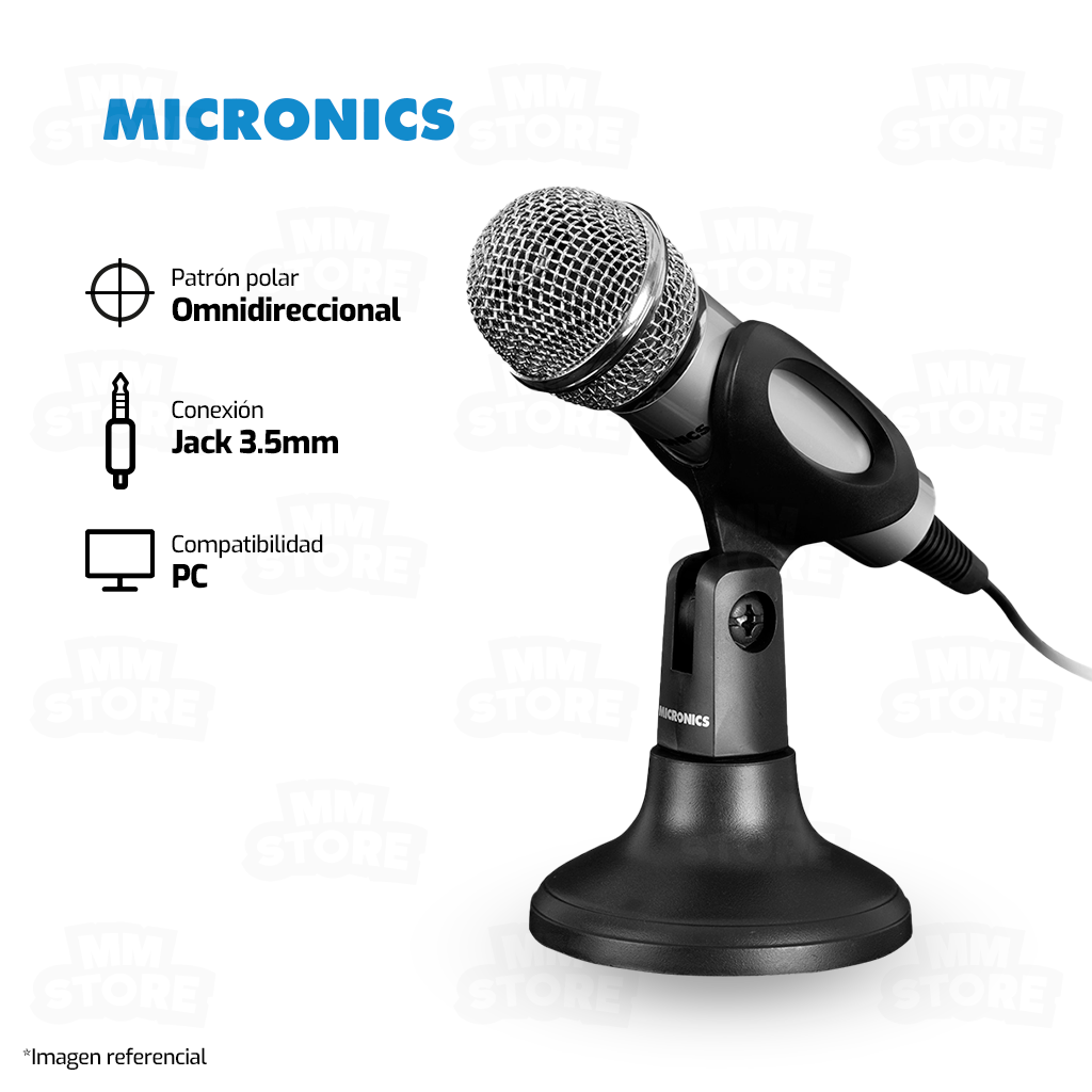 MICROFONO MICRONICS ALAMBRICO