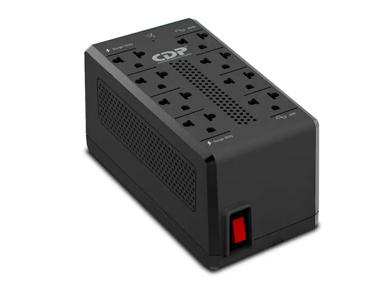 ESTABILIZADOR 8 SALIDAS 1000 VA-500W