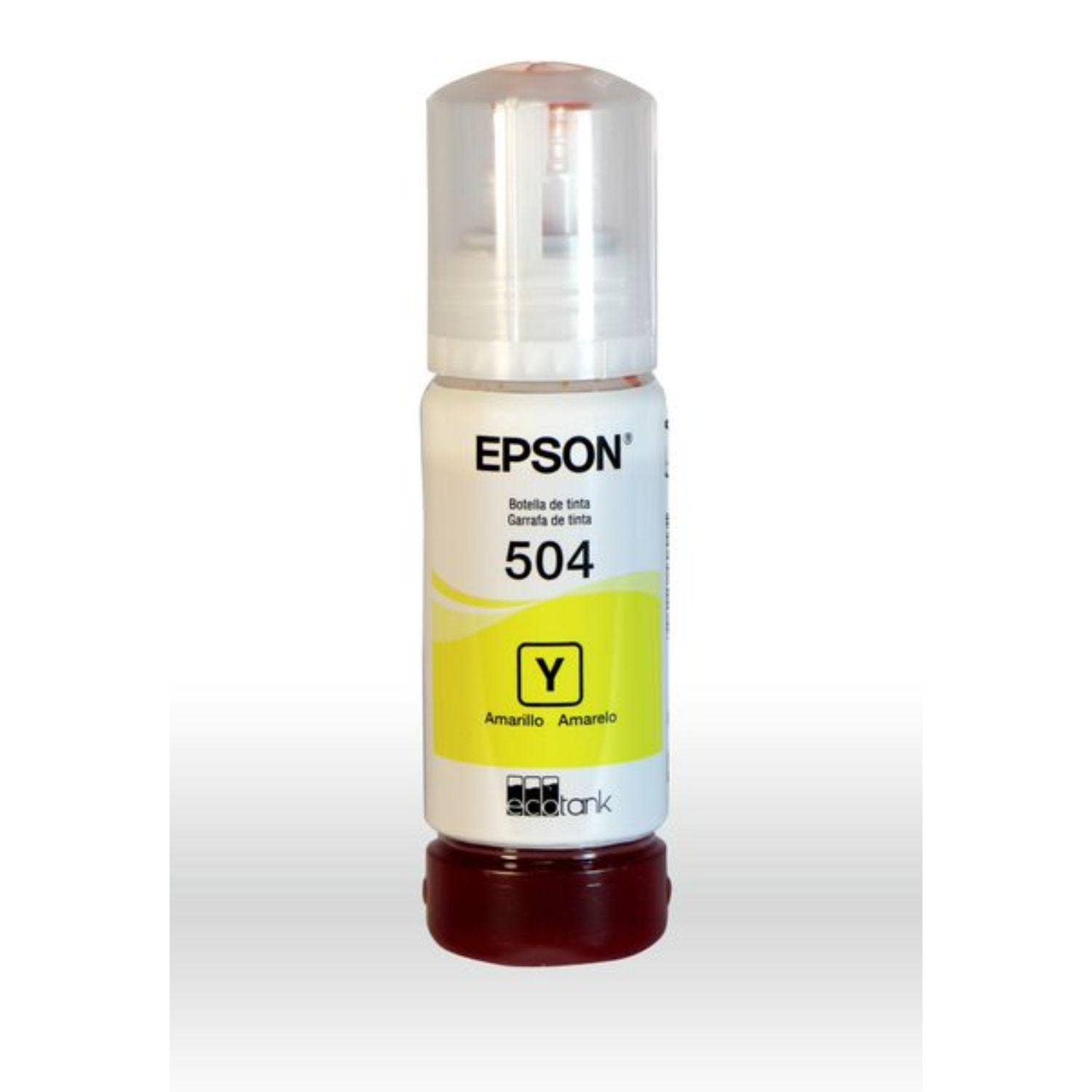 TINTA EPSON 504 YELOW