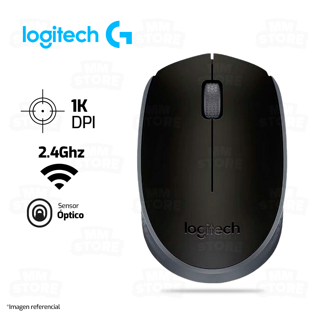 MOUSE INALAMBRICO NEGRO
