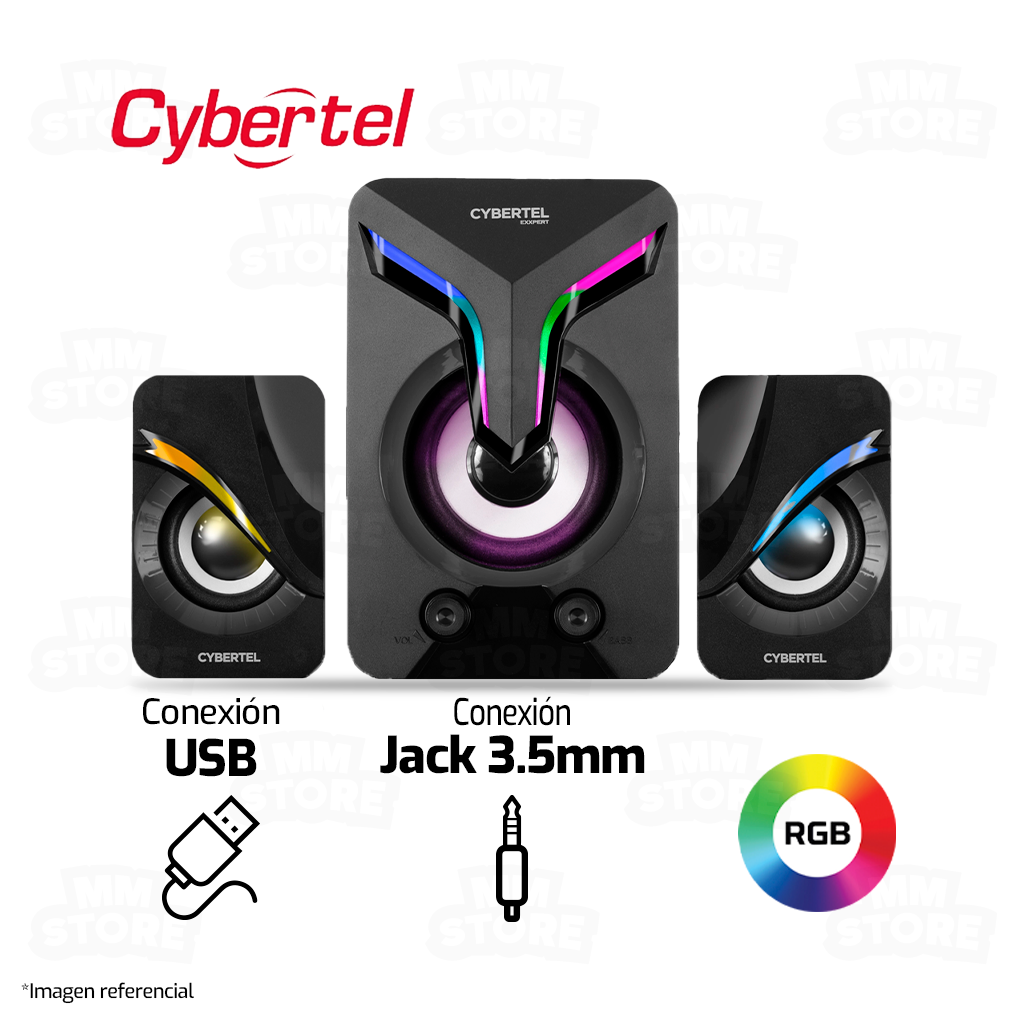 PARLANTE GAMING RGB PC