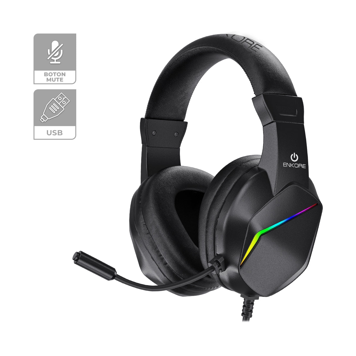 AUDIFONO GAMING RGB