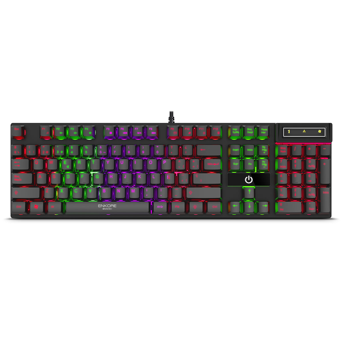 TECLADO GAMER RGB USB