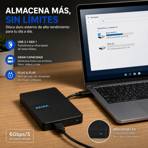 CASE DISCO DURO 3.1 USB