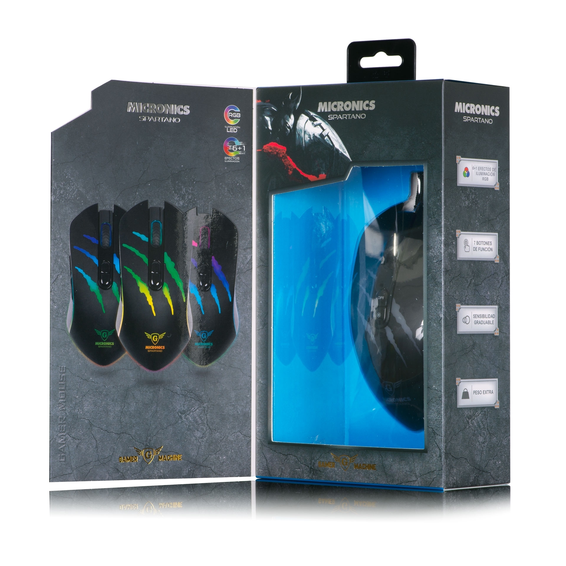 MOUSE GAMER RGB USB