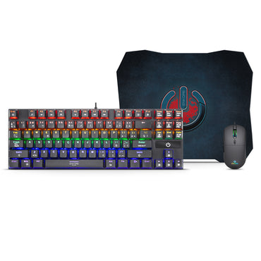 COMBO GAMER MECANICO TECLADO+MOUSE+PAD MUSE