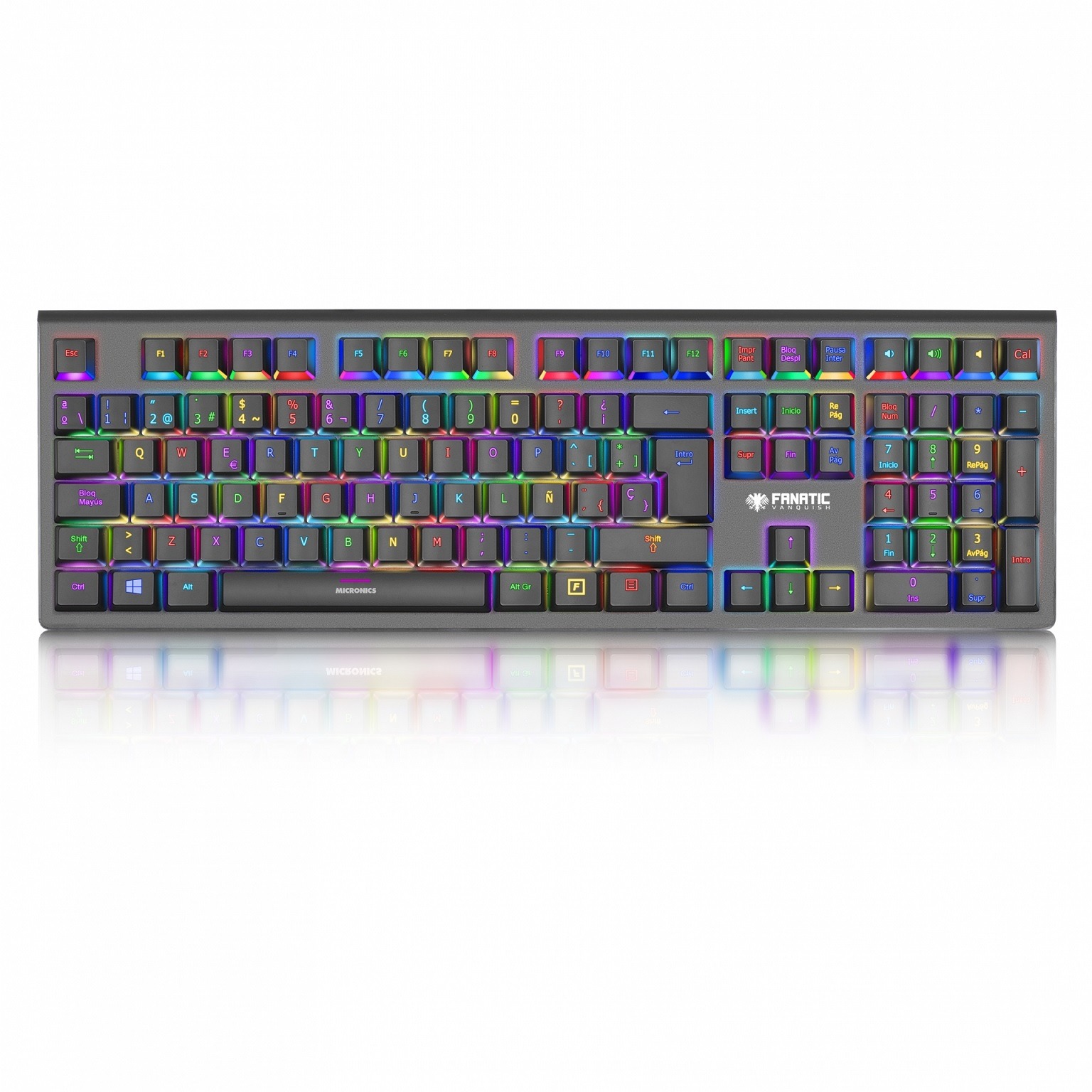 TECLADO MECANICO GAMER RGB USB