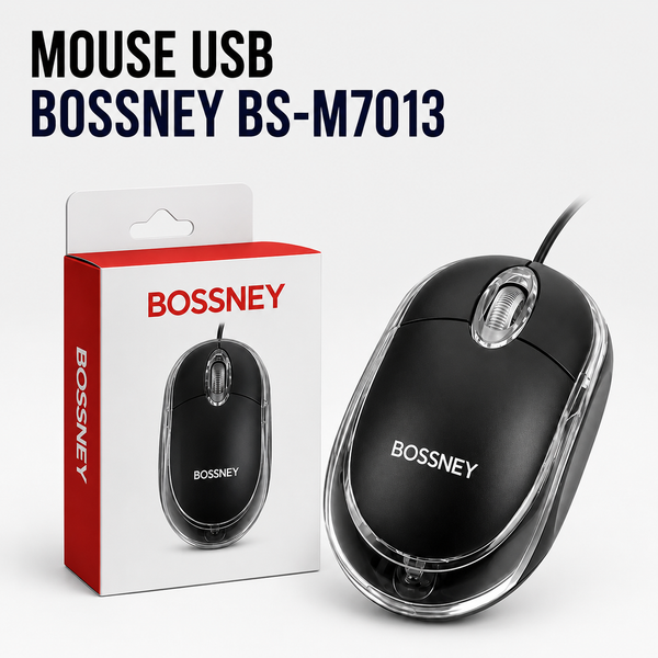 MOUSE CABLEADO USB