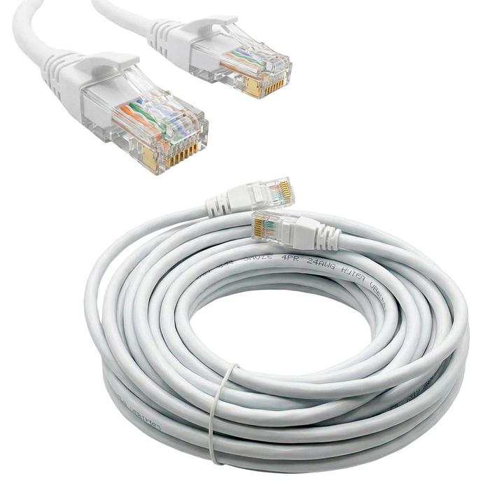 CABLE DE RED INTERNET ETHERNET RJ45 CAT-5E GRIS