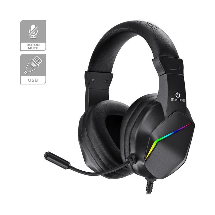 AUDIFONO GAMING RGB