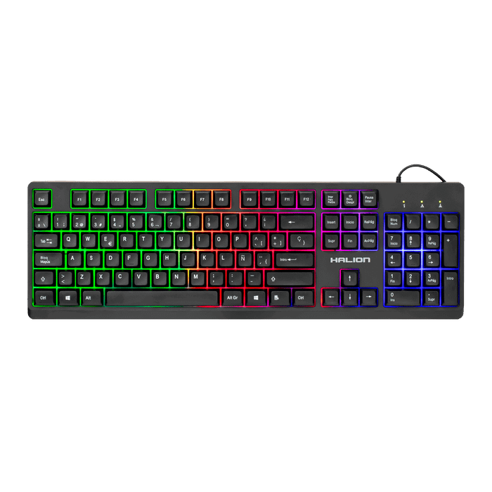 TECLADO GAMER RGB USB