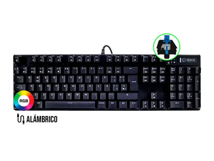 TECLADO MECANICO USB