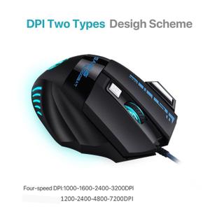 MOUSE GAMER RGB USB