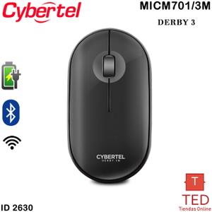 MOUSE CYBERTEL INLAMBRICO RECARGABLE