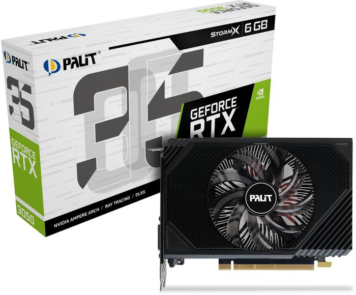TARJETA DE VIDEO VGA GEFORCE RTX 3050 STORMX 6GB GDDR6